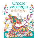 Urocze zwierzęta. Kolorowanka antystresowa