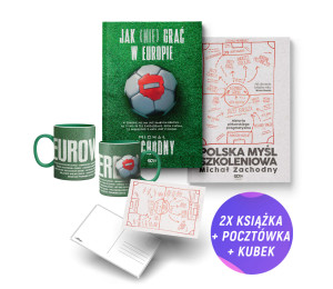 Pakiet: Jak (nie) grać w Europie + Polska myśl szkoleniowa (2x książka + Kubek Eurowpier*ol + pocztówka)