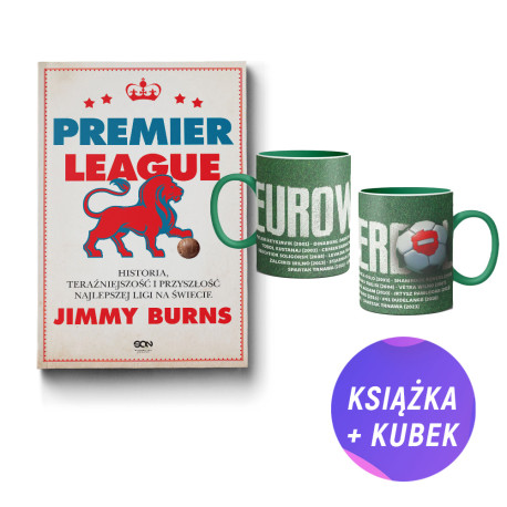 Pakiet: Premier League (książka + Kubek 360ml Ferguson)