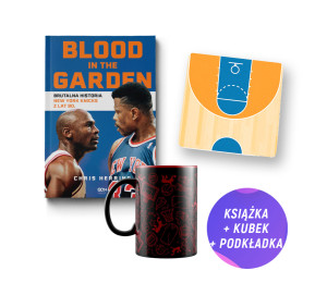  Pakiet: Blood in the Garden ( książka + kubek fana NBA + podkładka)