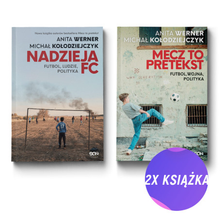 Pakiet: Nadzieja FC. Futbol, ludzie, polityka (książka + e-book)