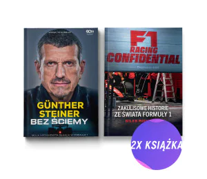  Pakiet: Bez ściemy. Moja niesamowita dekada w Formule 1 + F1 Racing Confidential (2x książka)