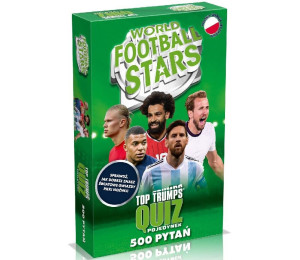 Top Trumps World Football Stars w pudełku