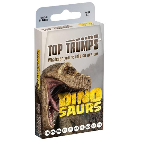 Top Trumps Dinozaury - wersja kartonik