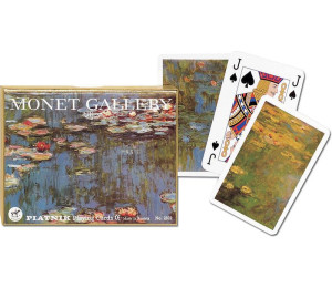 Karty standard "Monet, Lilie" PIATNIK