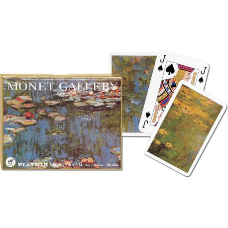 Karty standard &quot;Monet, Lilie&quot; PIATNIK