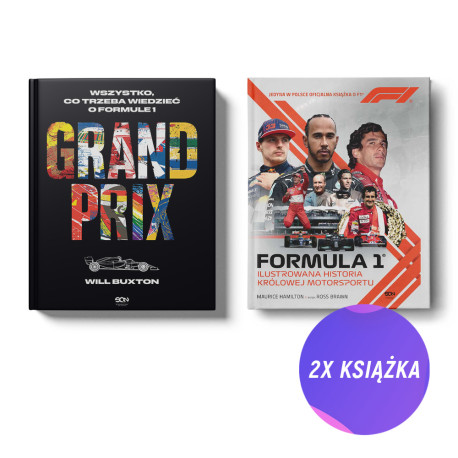 Pakiet: Grand Prix. Wszystko, co trzeba wiedzieć o Formule 1 + Formuła 1 (2x książka)