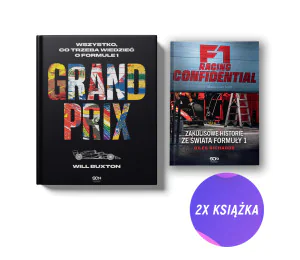 Pakiet: Grand Prix. Wszystko, co trzeba wiedzieć o Formule 1 + F1 Racing Confidential (2x książka)