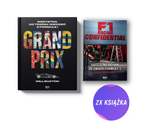 Pakiet: Grand Prix. Wszystko, co trzeba wiedzieć o Formule 1 + F1 Racing Confidential (2x książka)