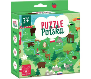 Puzzle Polska 3+