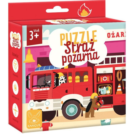 Puzzle Straż Pożarna 3+