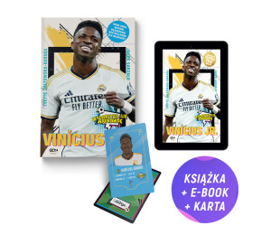 Pakiet: Vinícius Jr. Brazylijski wojownik (książka + e-book + karta)