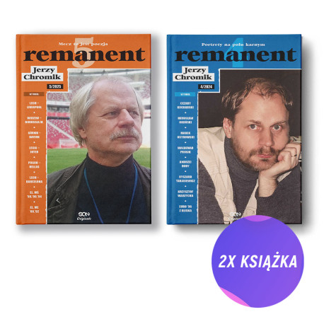  Pakiet SQN Originals: Remanent 5. Mecz to jest poezja + Remanent 4 (2x książka)