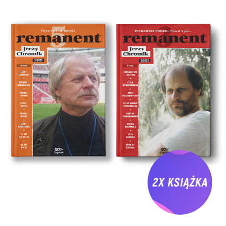 Pakiet SQN Originals: Remanent 5. Mecz to jest poezja + Remanent 3 (2x książka)