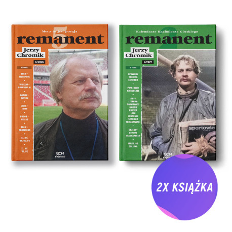 Pakiet SQN Originals: Remanent 5. Mecz to jest poezja + Remanent 2 (2x książka)