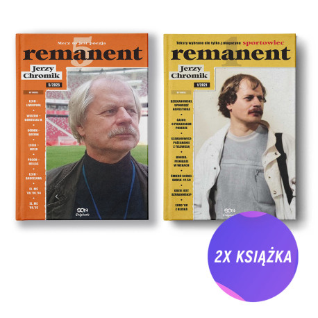  Pakiet SQN Originals: Remanent 5. Mecz to jest poezja + Remanent 1 (2x książka)