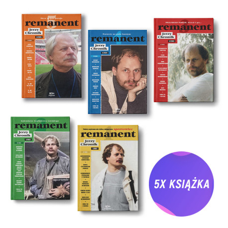  Pakiet SQN Originals: Remanent 5 + Remanent 4 + Remanent 3 + Remanent 2 + Remanent 1 (5x książka)