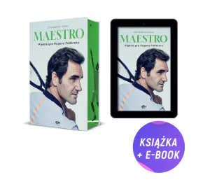 SQN Originals: Maestro. Piękna gra Rogera Federera (książka + e-book) (barwione brzegi)