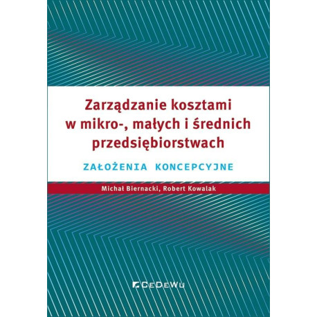 Zarządzanie kosztami w mikro-, małych i średnich..