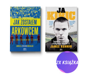 Jak zostałem arkowcem. Na chuligańskim szlaku + Ja, kibic (2x książka)