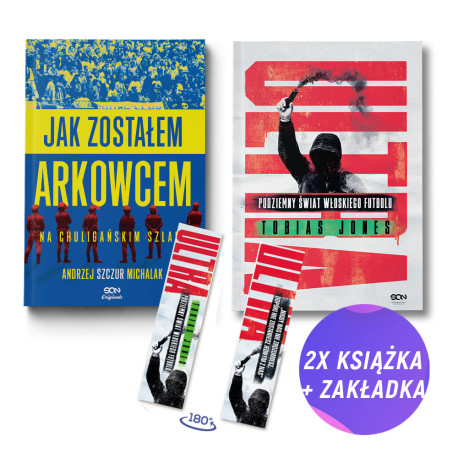  Pakiet: Jak zostałem arkowcem + Ultra (2x książka + zakładka)