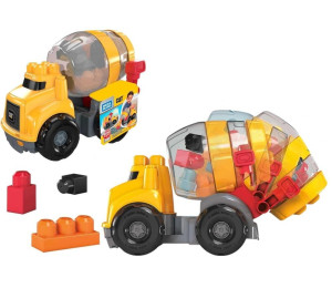 Mega Bloks Betoniarka Cat z klockami