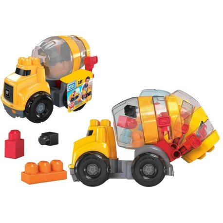 Mega Bloks Betoniarka Cat z klockami