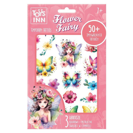 Tatuaże Flower Fairy Bellisa STnux