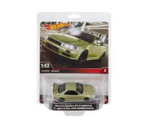 Hot Wheels Premium Nissan Skyline GT-R (BNR34)