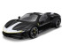 Ferrari SF90 Spider Metal Black 1:18 BBURAGO