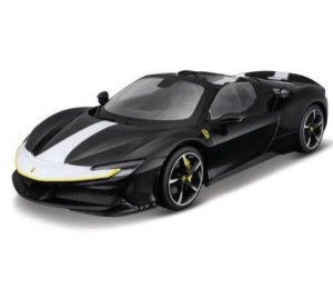 Ferrari SF90 Spider Metal Black 1:18 BBURAGO