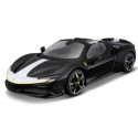 Ferrari SF90 Spider Metal Black 1:18 BBURAGO