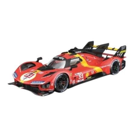 Ferrari Racing 499P LMH Red 51 1:18 BBURAGO