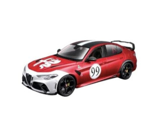 Alfa Romeo Giulia GTAM 99 Metal Red 1:18 BBURAGO