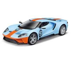 Race 2019 Ford Gt Heritage 9 light blue BBURAGO