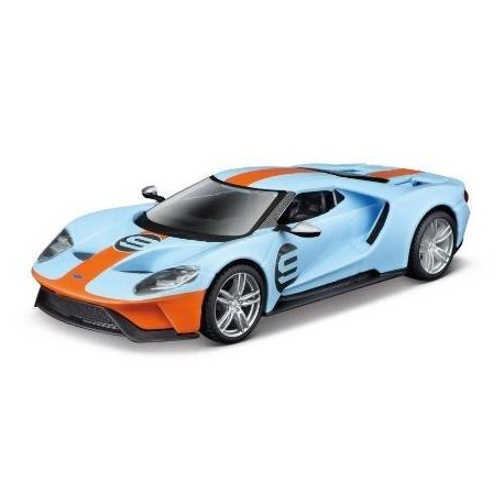 Race 2019 Ford Gt Heritage 9 light blue BBURAGO