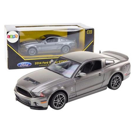 Ford Shelby GT500 1:24 z napędem srebrny