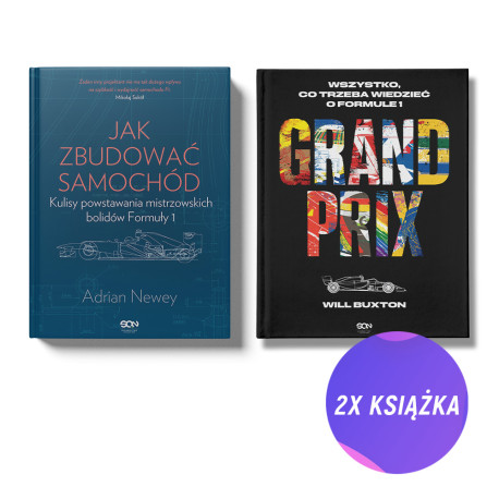  Pakiet: Jak zbudować samochód + Grand Prix (2x książka)