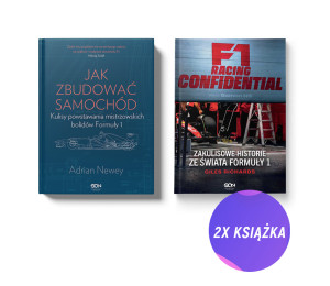 Pakiet: Jak zbudować samochód + F1 Racing Confidential (2x książka)