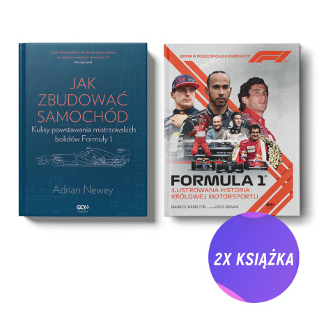 Pakiet: Jak zbudować samochód + Formuła 1. Ilustrowana historia (2x książka)