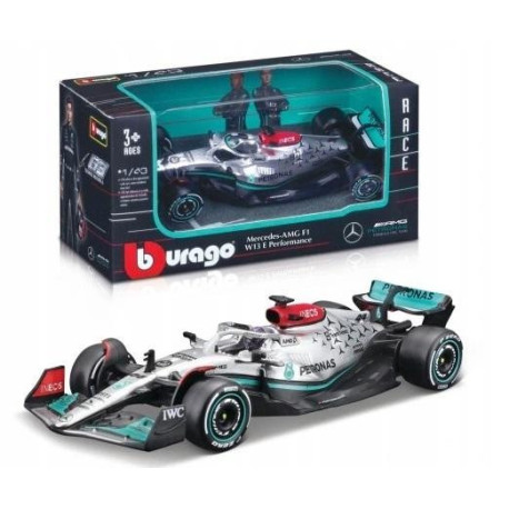 Bolid F1 Mercedes-AMG W13 E Hamilton 1:43 BBURAGO