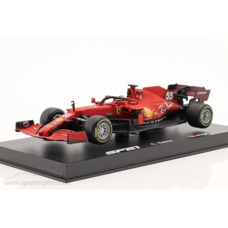 Bolid F1 Ferrari SF21 2021 Carloz Sainz BBURAGO