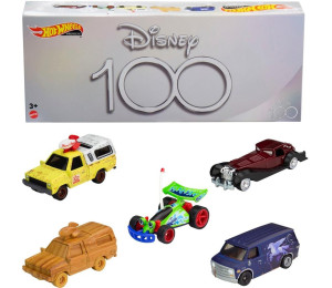 Hot Wheels Disney 100 Rocznica 5-pak