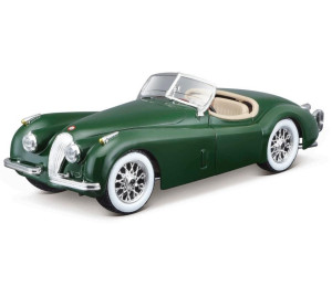 Jaguar XK 120 Roadster dark green 1:24 BBURAGO