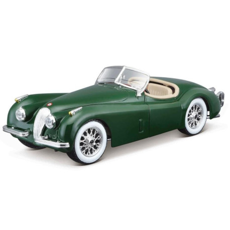 Jaguar XK 120 Roadster dark green 1:24 BBURAGO