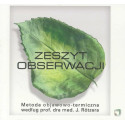 Zeszyt obserwacji. Metoda objawowo-termiczna