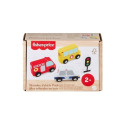 Fisher Price Samochody drewniane