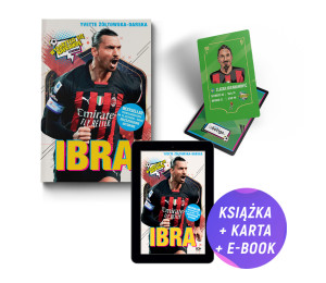  Ibra. Chłopak, który odnalazł własną drogę (książka + e-book + karta gratis)