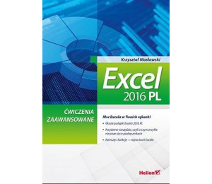 Excel 2016 PL. Ćwiczenia zaawansowane