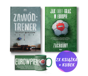 SQN Originals: Zawód: Trener + Jak (nie) grać w Europie (2x książka + kubek Eurowpier*ol 330ml)